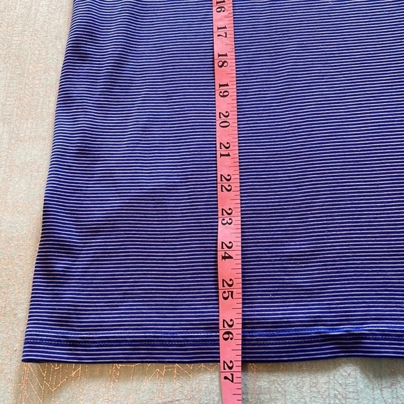 UNDER Armour L Loose fit headgear blue striped Shirt, Cleveland HS Fierce Pride - Picture 5 of 8